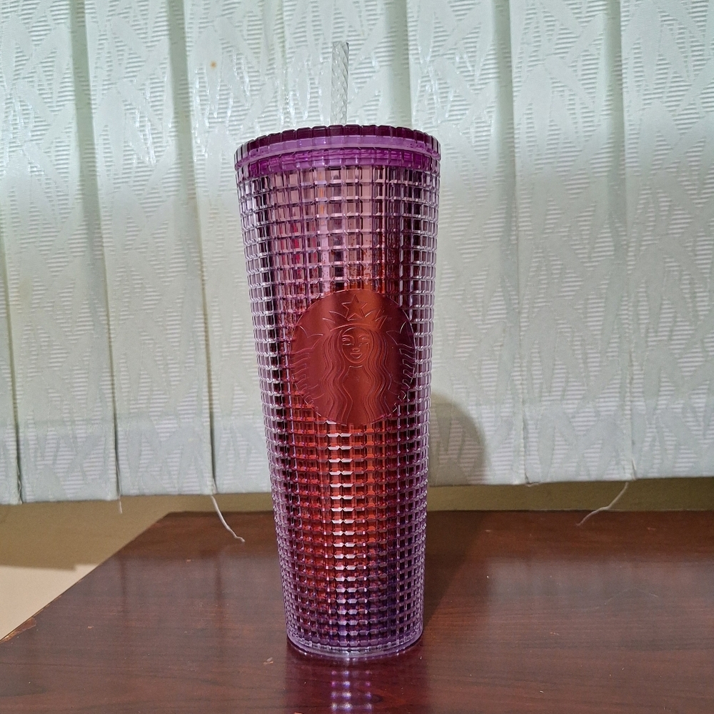 Starbucks 2021 Red And Purple Tumbler